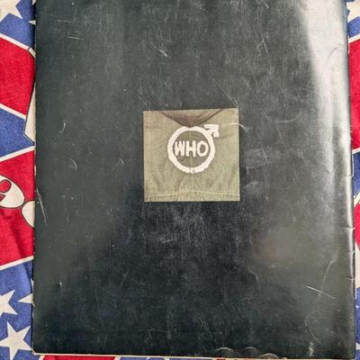 Vintage The Who 1989 The Kids Are Alright Tour Bandana & Program Book