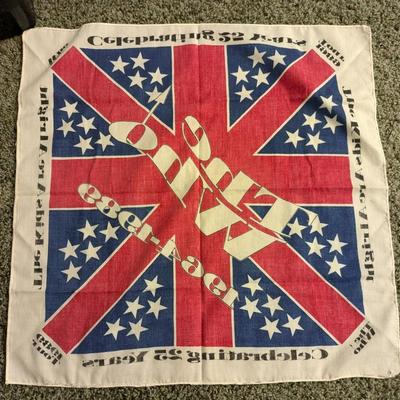 Vintage The Who 1989 The Kids Are Alright Tour Bandana & Program Book