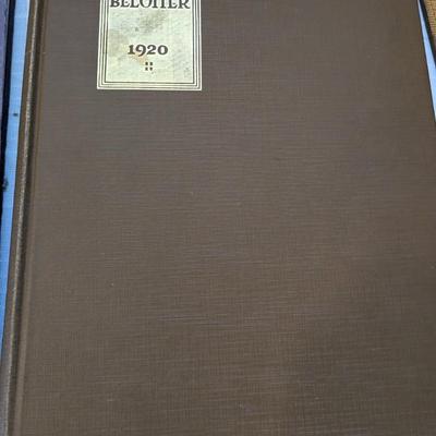 Antique & Vtg Beloit Memorial High School Yearbooks