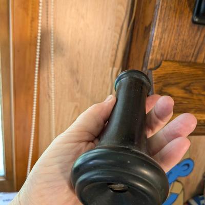 Antique KELLOGG Wood Switchboard and Supply Crank Wall Mount Telephone