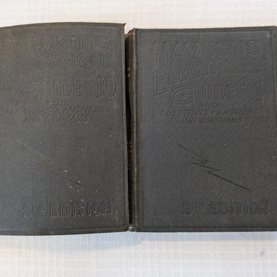 Hawkins Electrical Guide, Vol. 1 & 10, 1917 Copyright