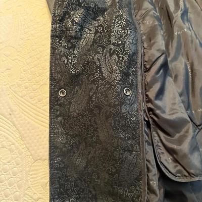 LADIES WILSON LINED LEATHER COAT SIZE XL