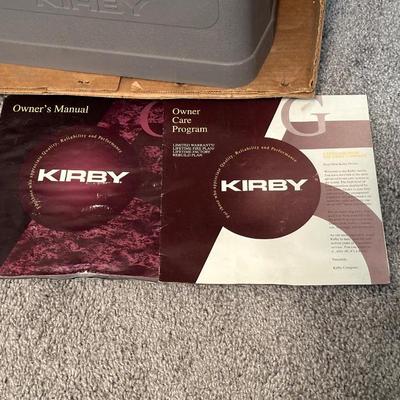 KIRBY G VACUUM WITH ATTACHMENTS AND SHAMPOOER