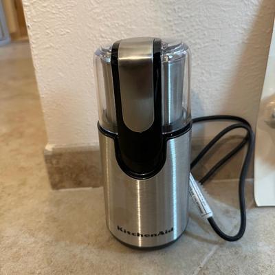 NEW CROCK POT COOKIE PRESS, DEVILED EGG DISH, COFFEE GRINDER AND MORE
