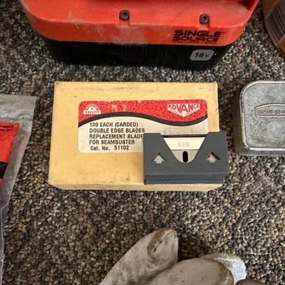 CORDLESS DRILLS, GLOVES AND MORE