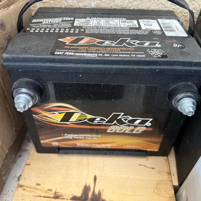 AN ASSORTMENT OF BATTERIES