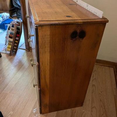 Well Constructed Pine Dresser