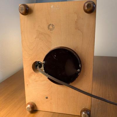 Vintage Wooden Musical Lamp