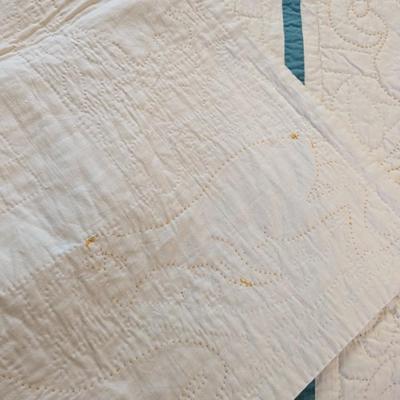 Amazing Vintage Hand Made Nursery Quilt