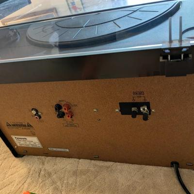 Panasonic Music Stereo System SG-D16 Dual Cassette AM FM Synthesizer & Speakers
