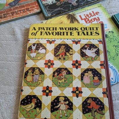 Lot of 5 Vintage Children's Books