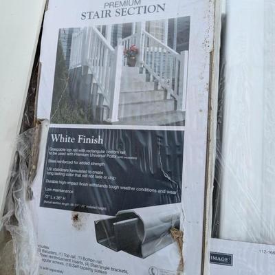 NIB Outside Vinyl Stair System