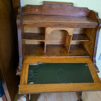Wonderful Antique Children's Desk & Chair