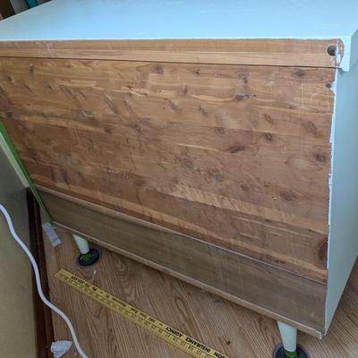 Cavalier Cedar Chest Vintage Mid-Century Painted