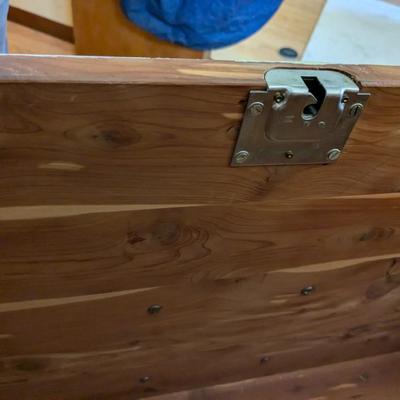 Cavalier Cedar Chest Vintage Mid-Century Painted
