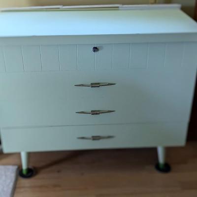 Cavalier Cedar Chest Vintage Mid-Century Painted