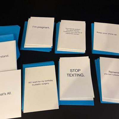 “That’s All” greeting cards