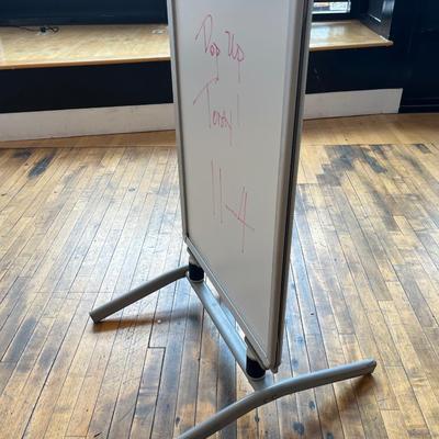 Two-sided sidewalk sign