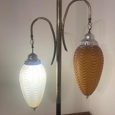 Vintage Tension pole lamp