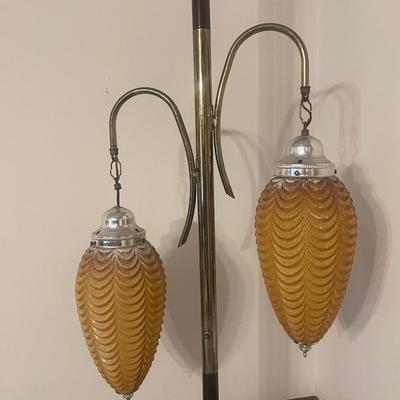 Vintage Tension pole lamp