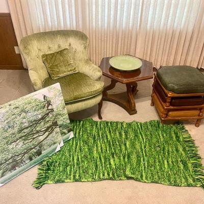 Green chair lot