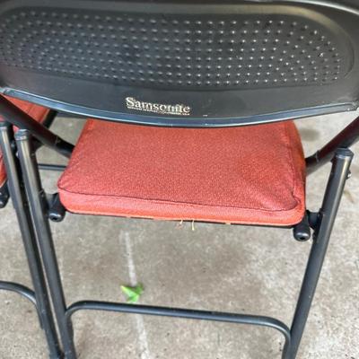samsonite padded seat Chairs - 4
