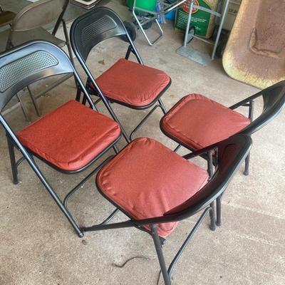 samsonite padded seat Chairs - 4