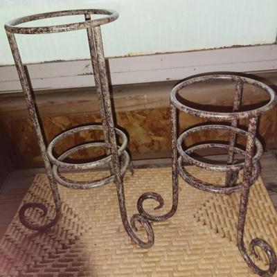 WOODEN TRUNK WITH IRON HARDWARE