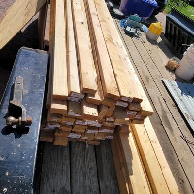 Used Lumber 81 studs and 10 16' 2 x 4s