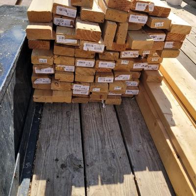 Used Lumber 81 studs and 10 16' 2 x 4s