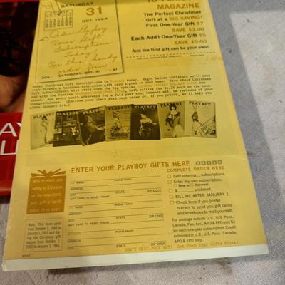 1965 Playmate Calendar & Playboy Joke Book