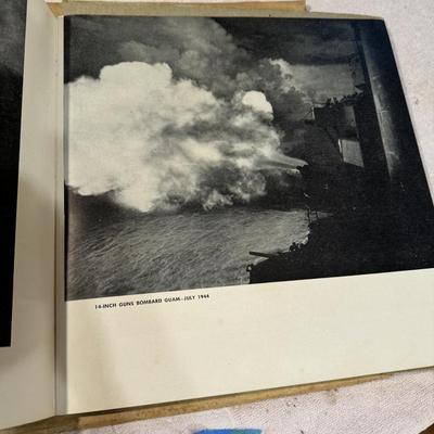 Vintage US NAVY WAR Photographs Book
