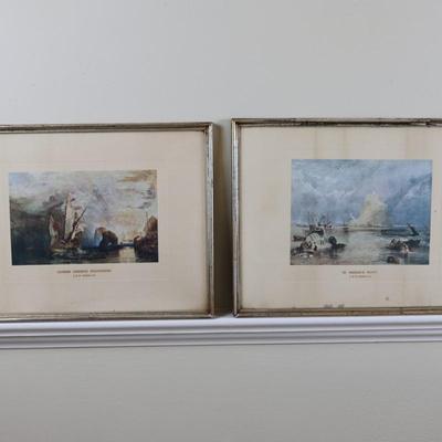 Framed Ulysses Deriding Polyphemus & St. Michael's Mount, J. M. W. Turner, 1859