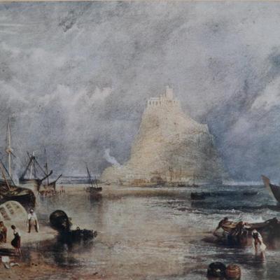 Framed Ulysses Deriding Polyphemus & St. Michael's Mount, J. M. W. Turner, 1859