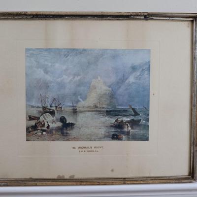 Framed Ulysses Deriding Polyphemus & St. Michael's Mount, J. M. W. Turner, 1859