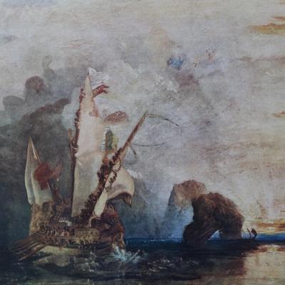 Framed Ulysses Deriding Polyphemus & St. Michael's Mount, J. M. W. Turner, 1859