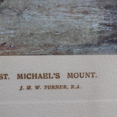 Framed Ulysses Deriding Polyphemus & St. Michael's Mount, J. M. W. Turner, 1859