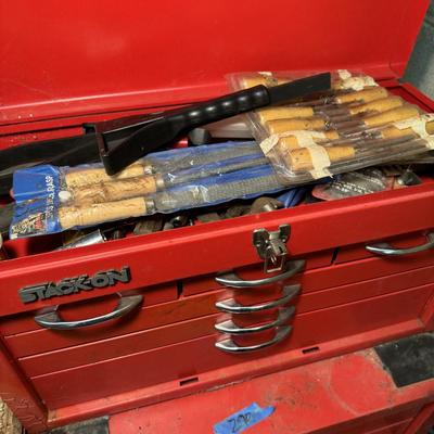 STACK ON Tool Box w ALL CONTENTS
