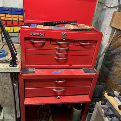 STACK ON Tool Box w ALL CONTENTS