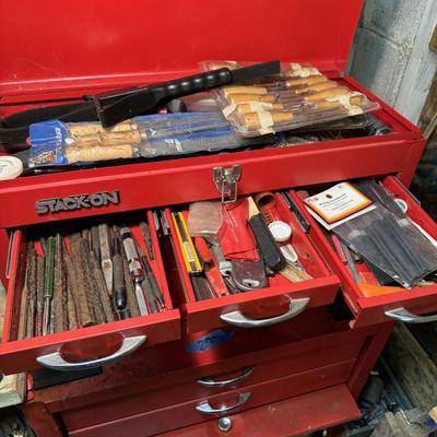 STACK ON Tool Box w ALL CONTENTS