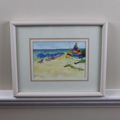 Original Framed & Signed by Gisela Niedenfuer