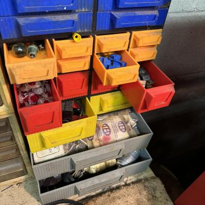 Nut Screw Holder Boxes w Contents