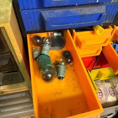 Nut Screw Holder Boxes w Contents