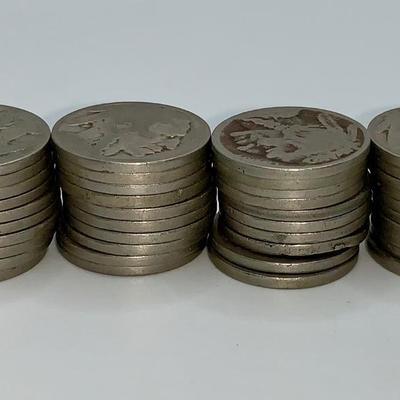 Lot of 40 Unsearched Buffalo Nickels