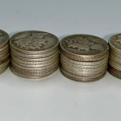 Lot of 40 Unsearched 1916-1945 Mercury Dimes