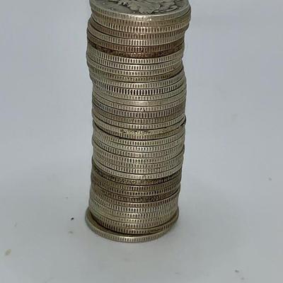 Lot of 40 Unsearched 1916-1945 Mercury Dimes