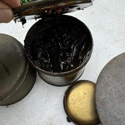Vintage Metal Cans and Tins