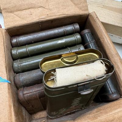 Vintage Metal Cans and Tins