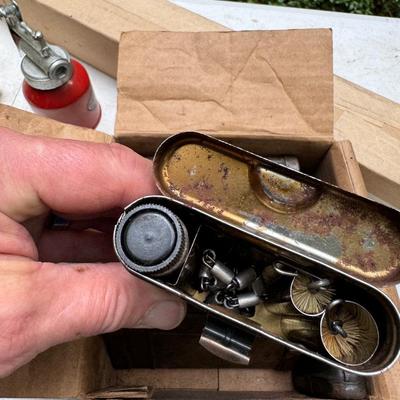 Vintage Metal Cans and Tins