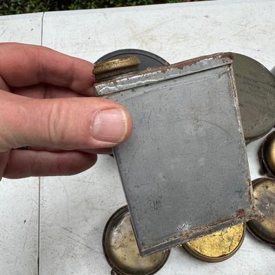 Vintage Metal Cans and Tins